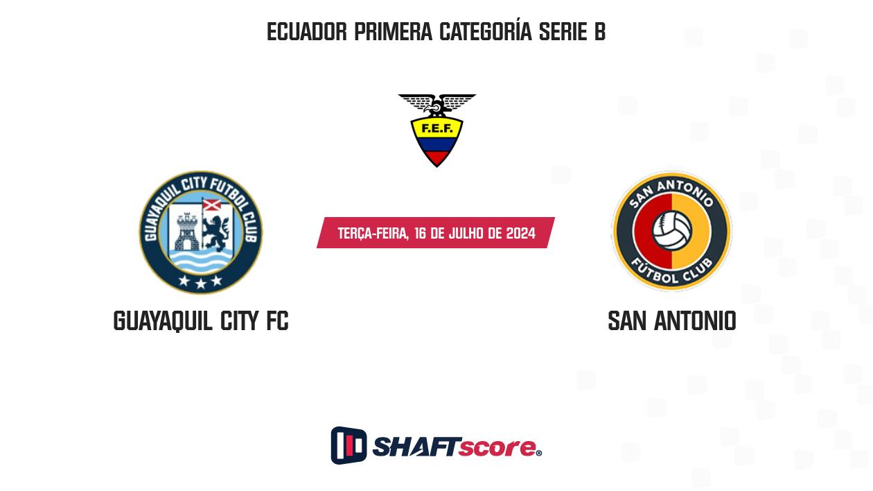 Palpite: Guayaquil City FC vs San Antonio