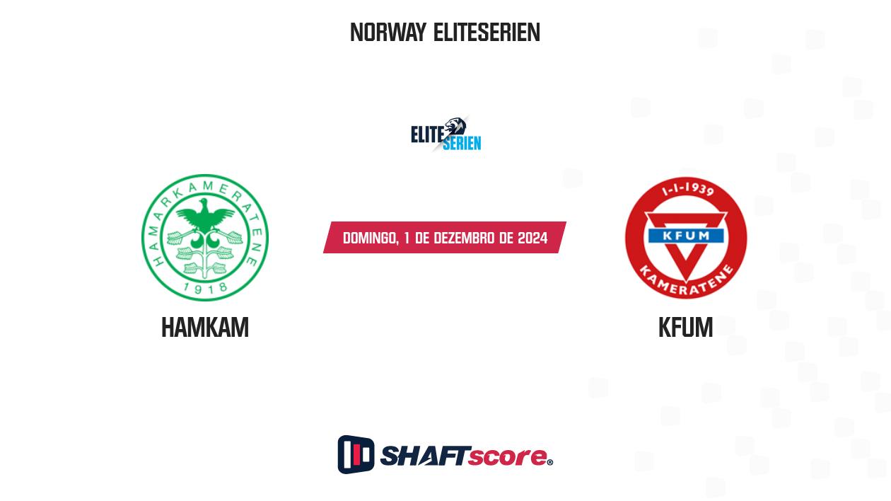 Palpite: HamKam vs KFUM