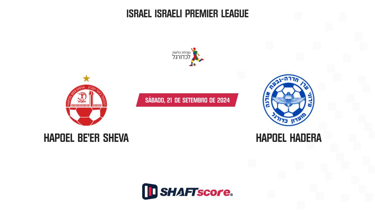 Palpite: Hapoel Be'er Sheva vs Hapoel Hadera