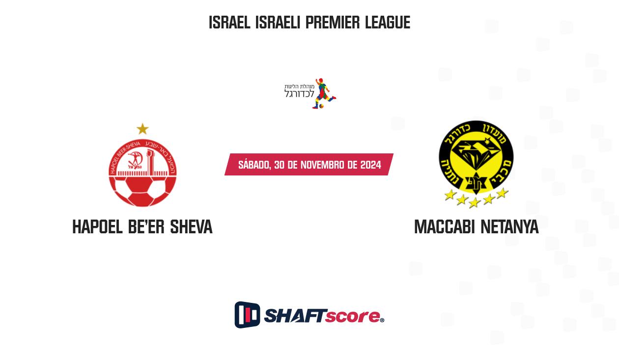 Palpite: Hapoel Be'er Sheva vs Maccabi Netanya