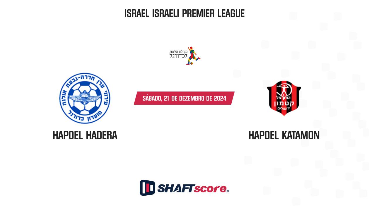 Palpite: Hapoel Hadera vs Hapoel Katamon