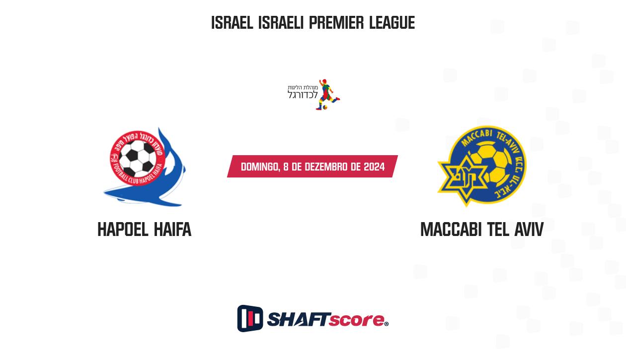 Palpite: Hapoel Haifa vs Maccabi Tel Aviv