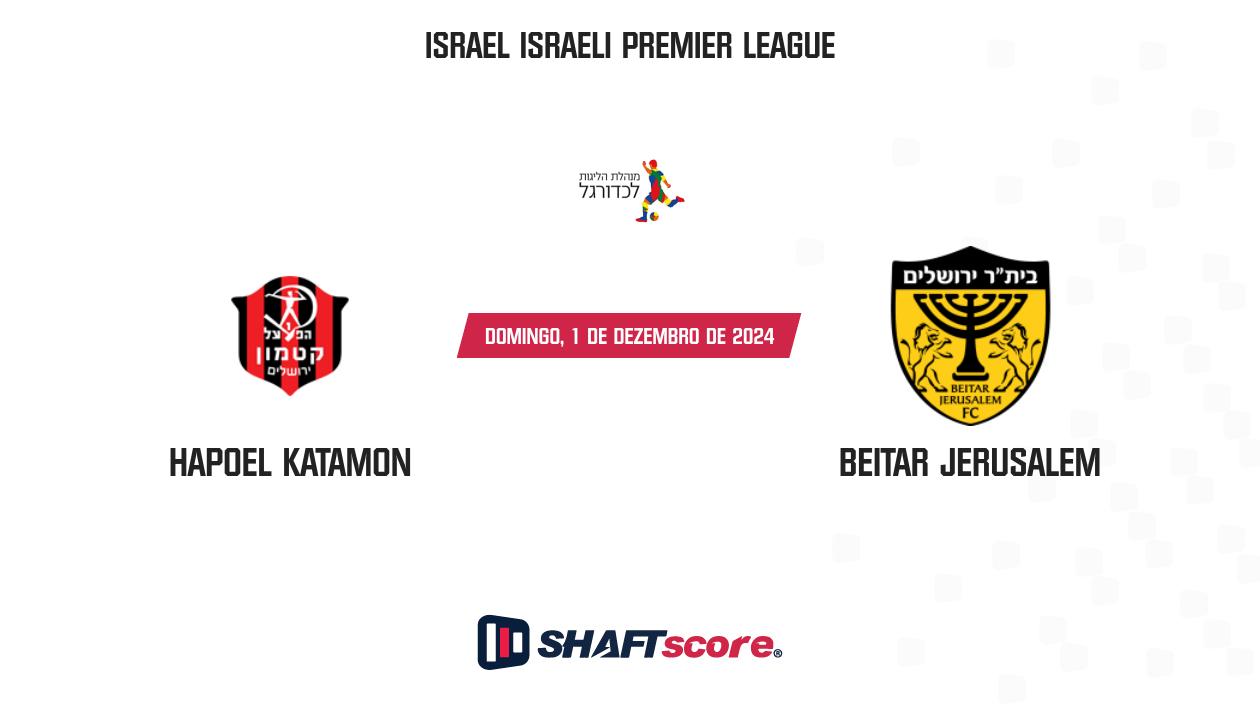 Palpite: Hapoel Katamon vs Beitar Jerusalem