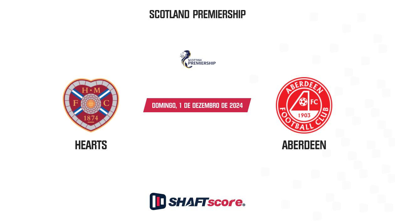 Palpite: Hearts vs Aberdeen