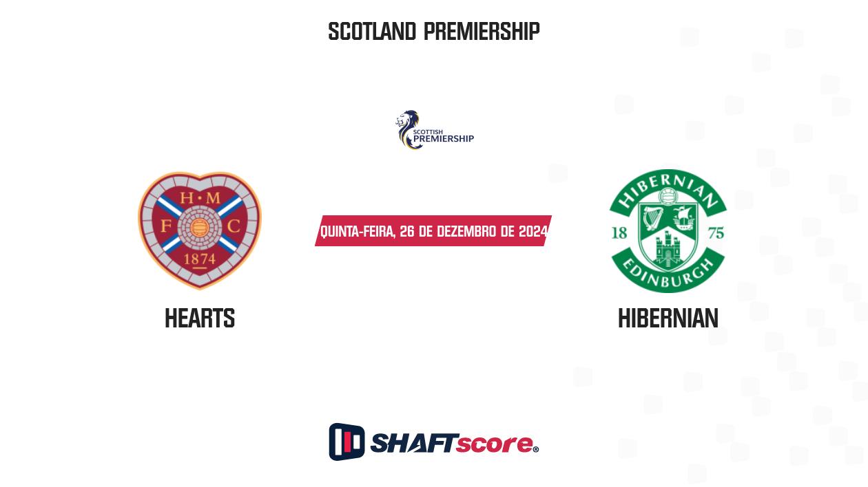 Palpite: Hearts vs Hibernian