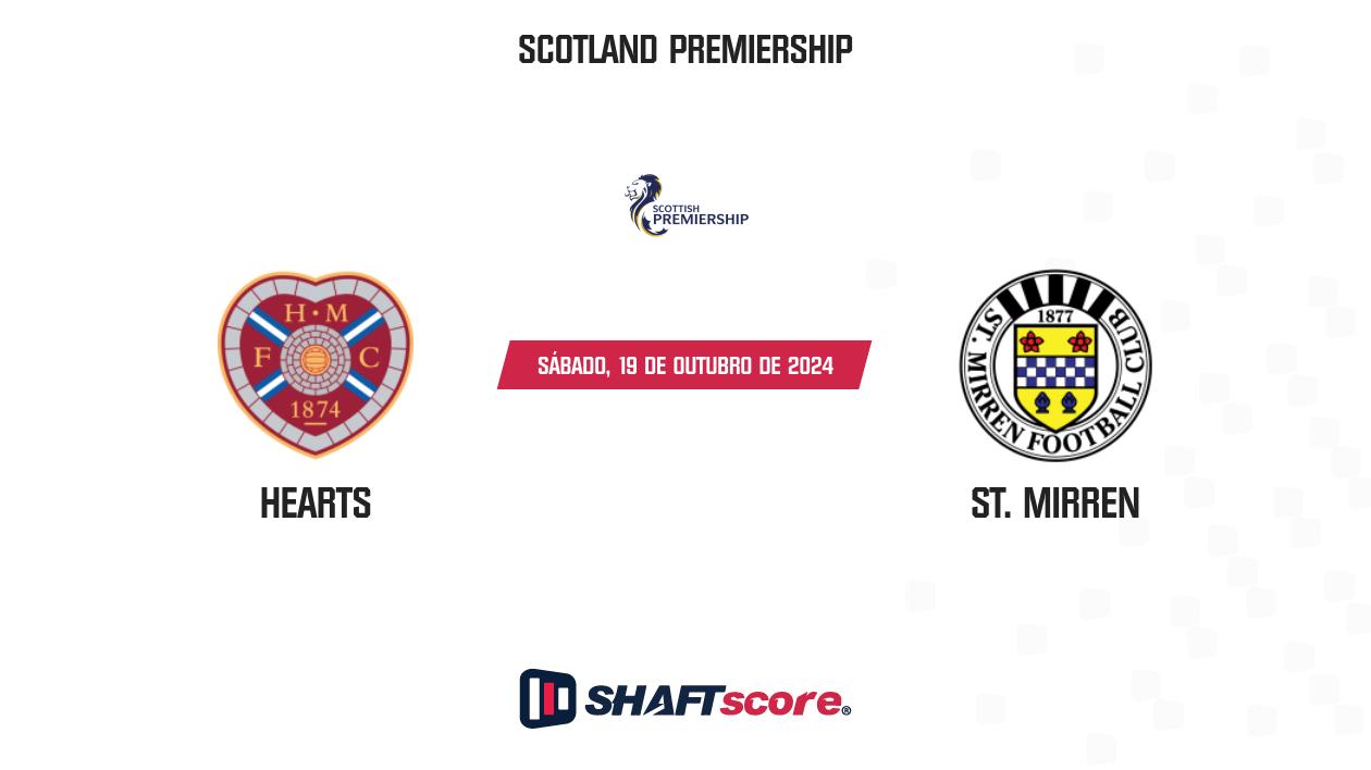 Palpite: Hearts vs St. Mirren