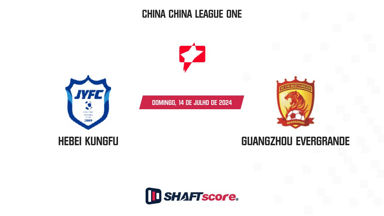 Palpite: Hebei Kungfu vs Guangzhou Evergrande