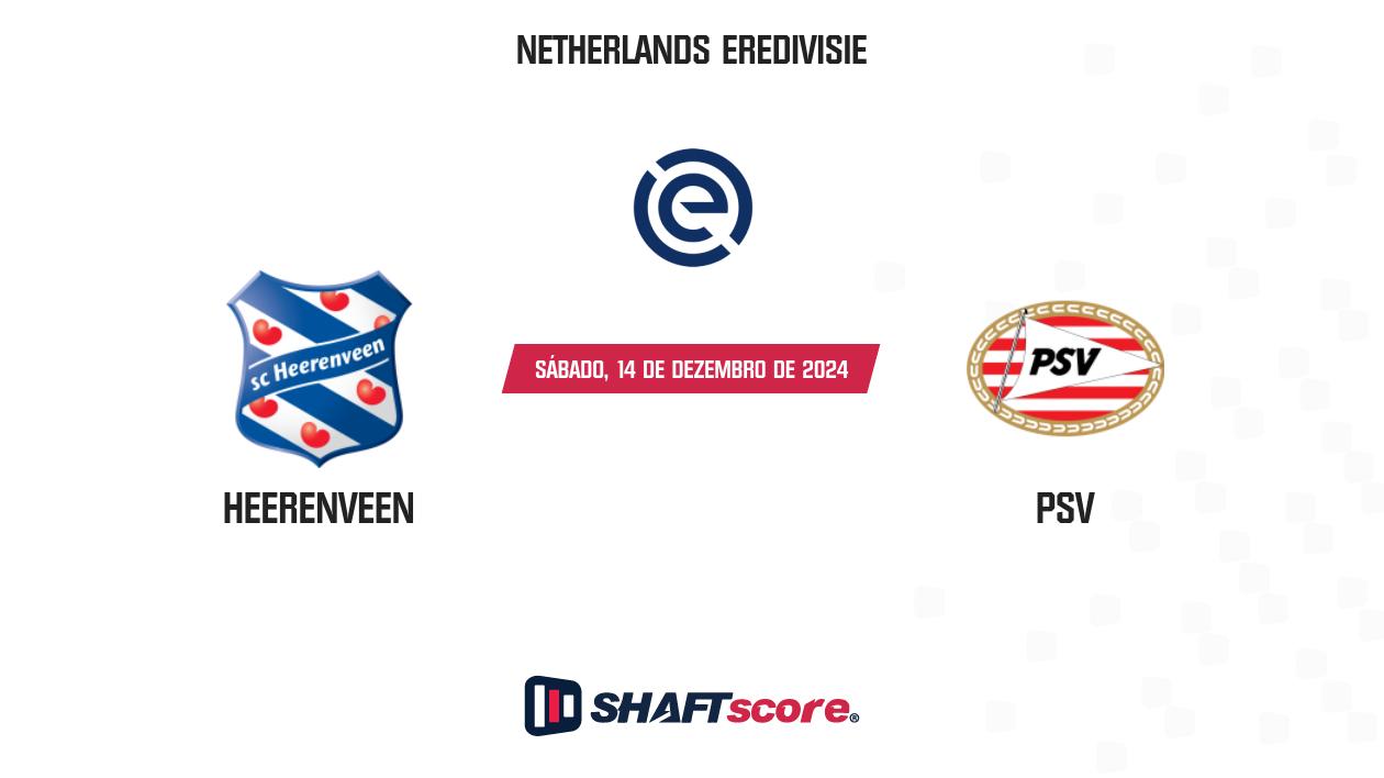 Palpite: Heerenveen vs PSV