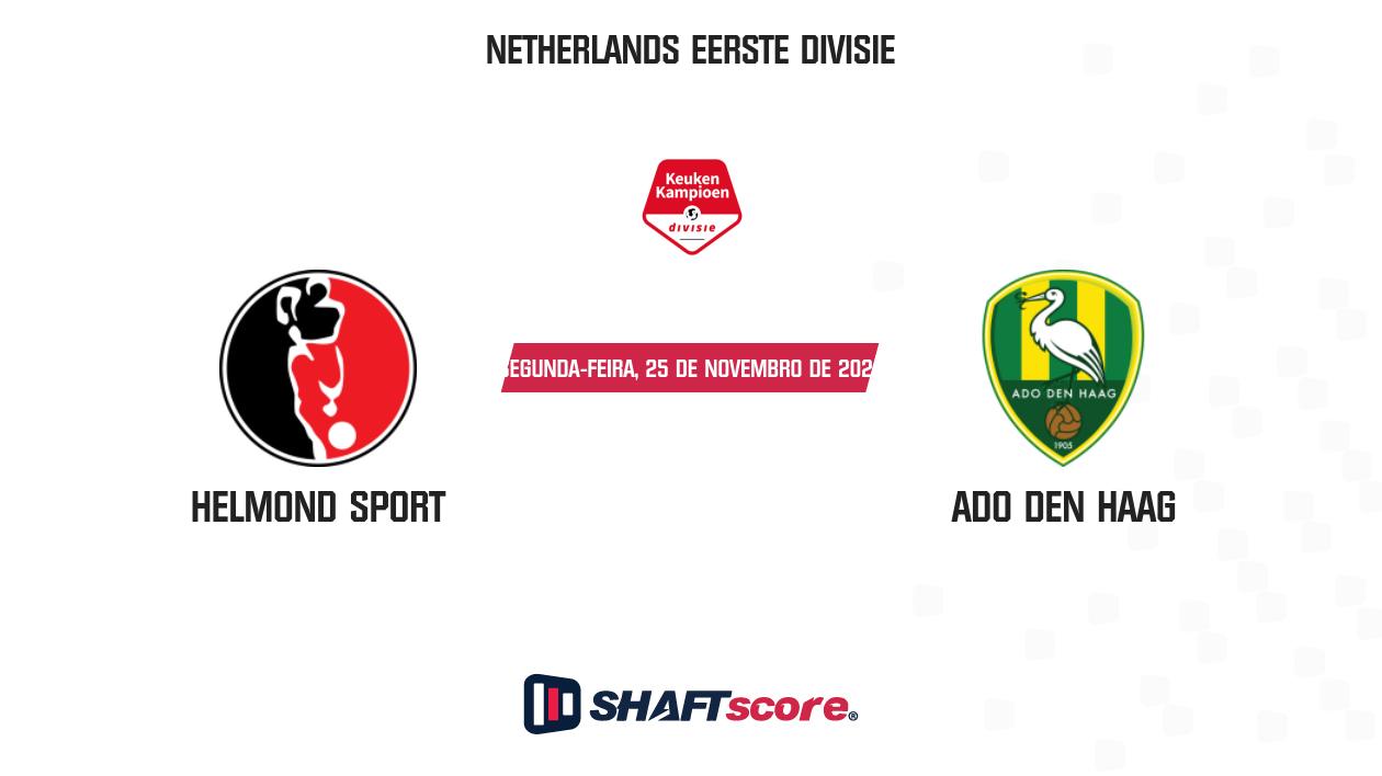 Palpite: Helmond Sport vs ADO Den Haag