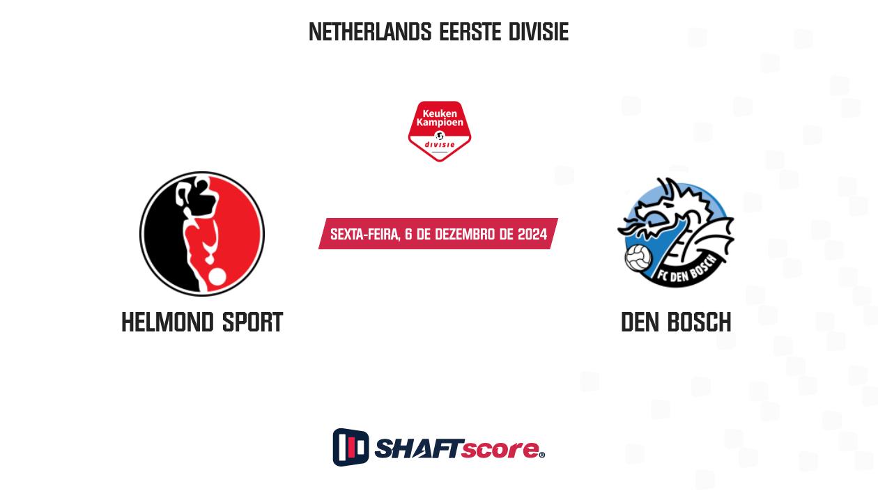 Palpite: Helmond Sport vs Den Bosch