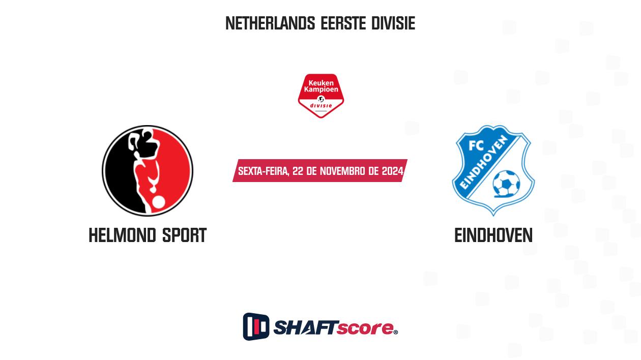 Palpite: Helmond Sport vs Eindhoven