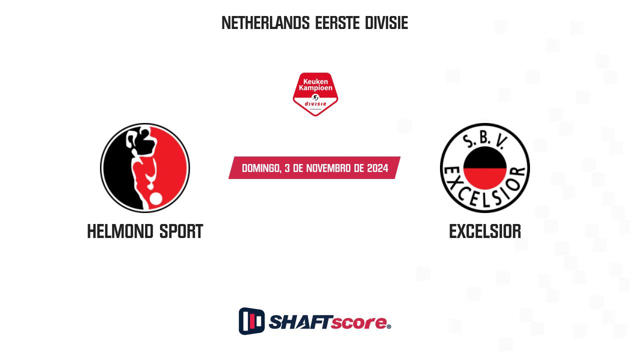 Palpite: Helmond Sport vs Excelsior