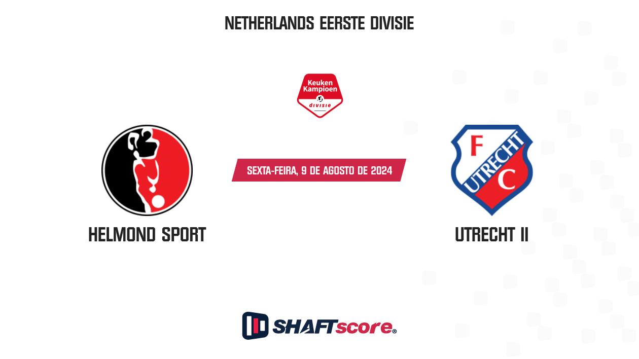 Palpite: Helmond Sport vs Utrecht II