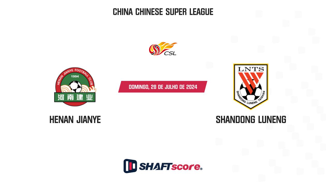 Palpite: Henan Jianye vs Shandong Luneng