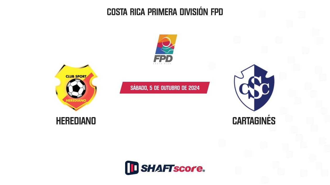 Palpite: Herediano vs Cartaginés