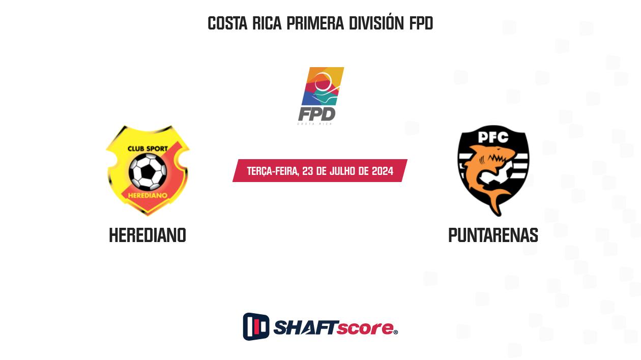 Palpite: Herediano vs Puntarenas