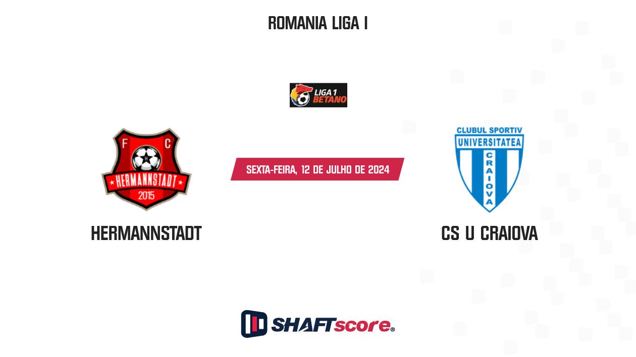 Palpite: Hermannstadt vs CS U Craiova