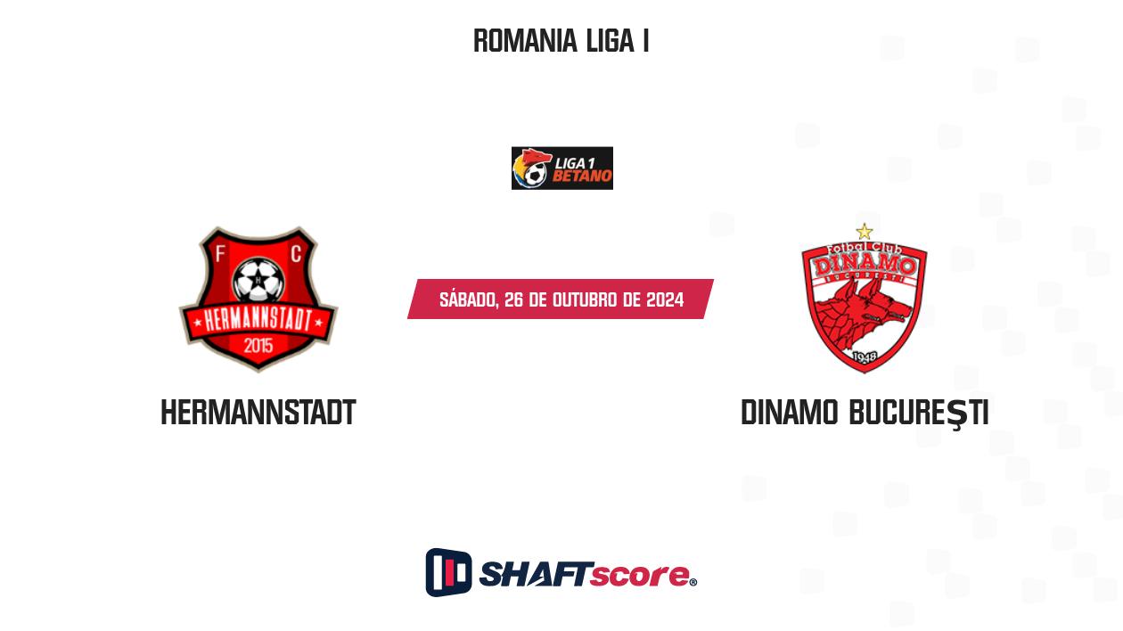 Palpite: Hermannstadt vs Dinamo Bucureşti