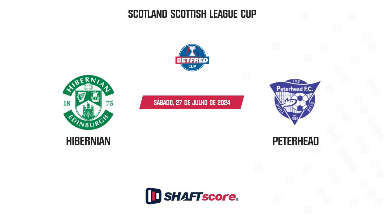 Palpite: Hibernian vs Peterhead