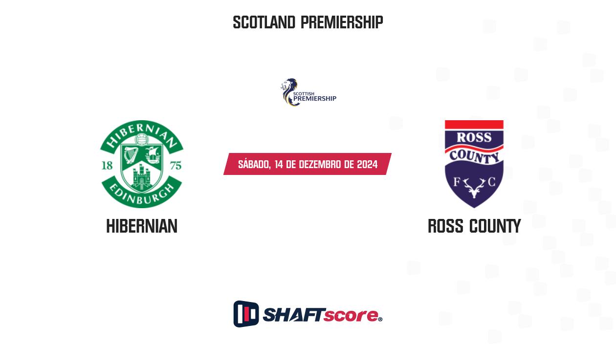 Palpite: Hibernian vs Ross County