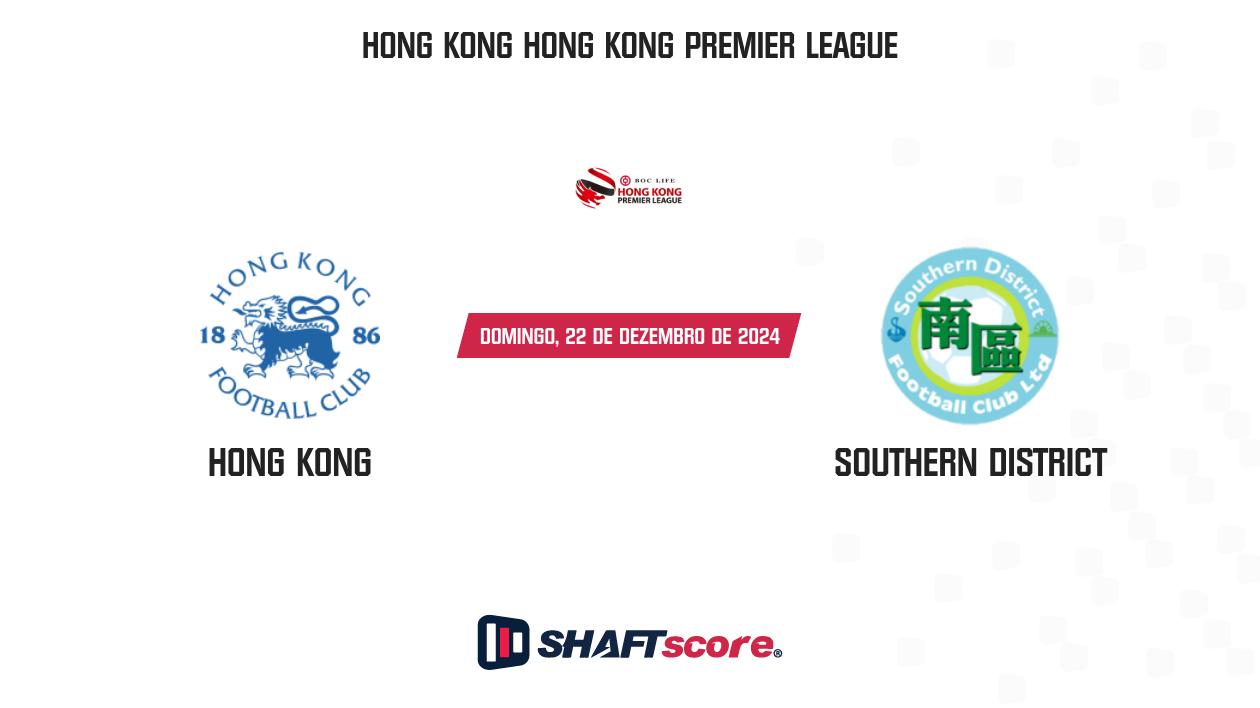 Palpite: Hong Kong vs Southern District