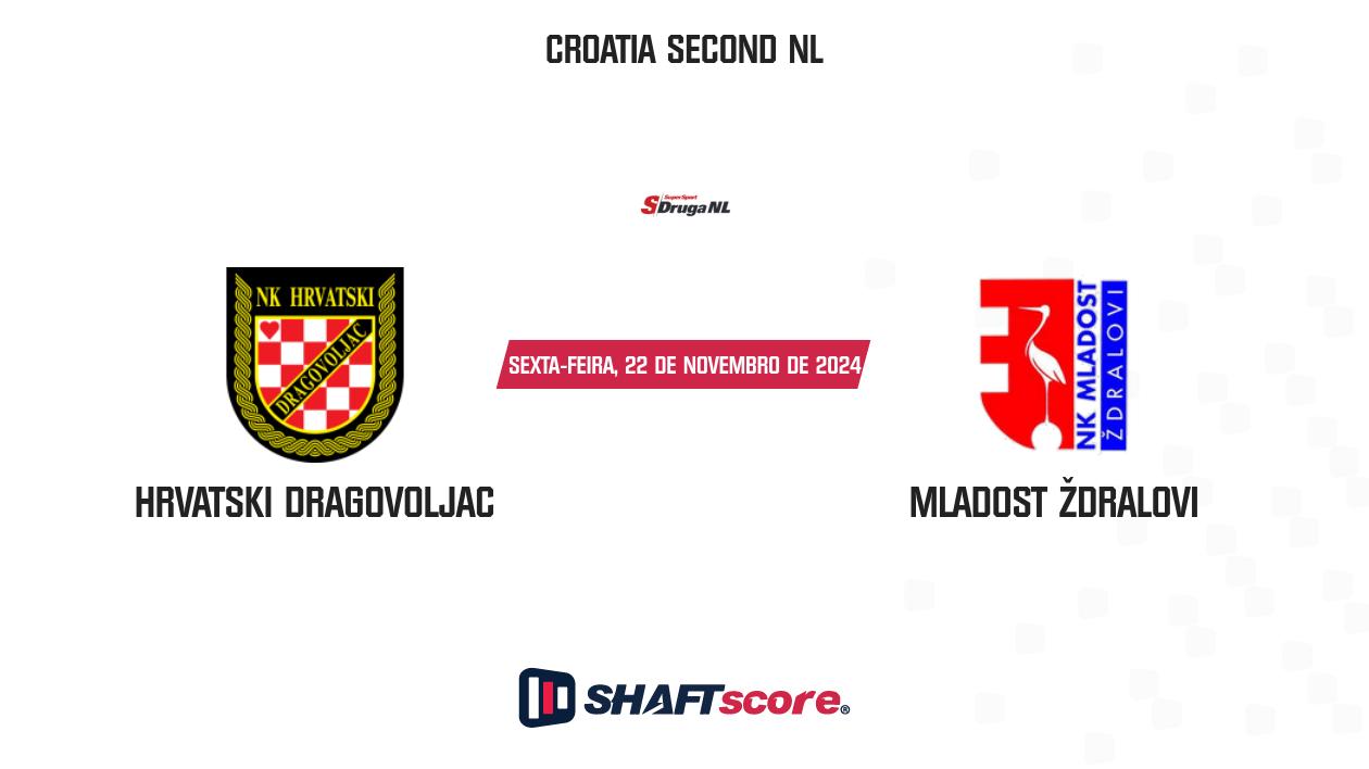 Palpite: Hrvatski Dragovoljac vs Mladost Ždralovi