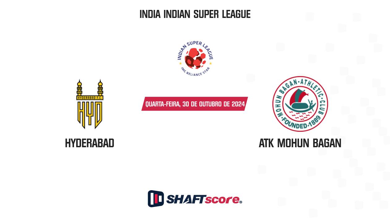 Palpite: Hyderabad vs ATK Mohun Bagan