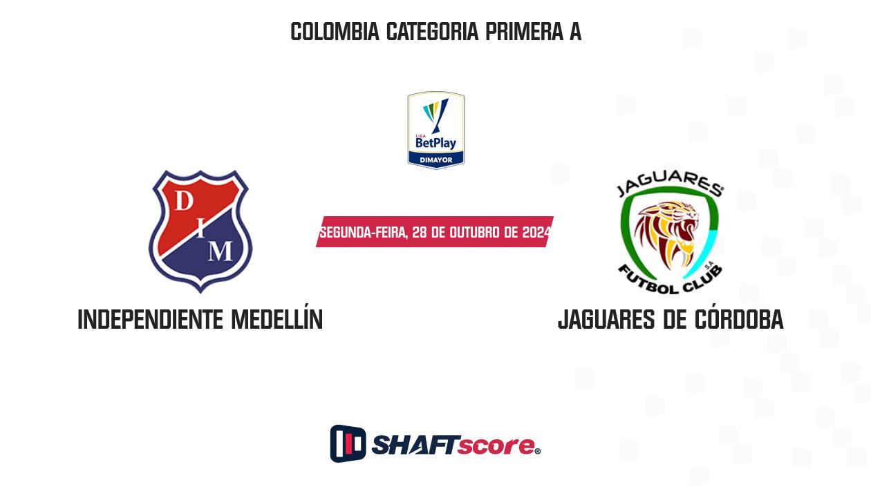 Palpite: Independiente Medellín vs Jaguares de Córdoba