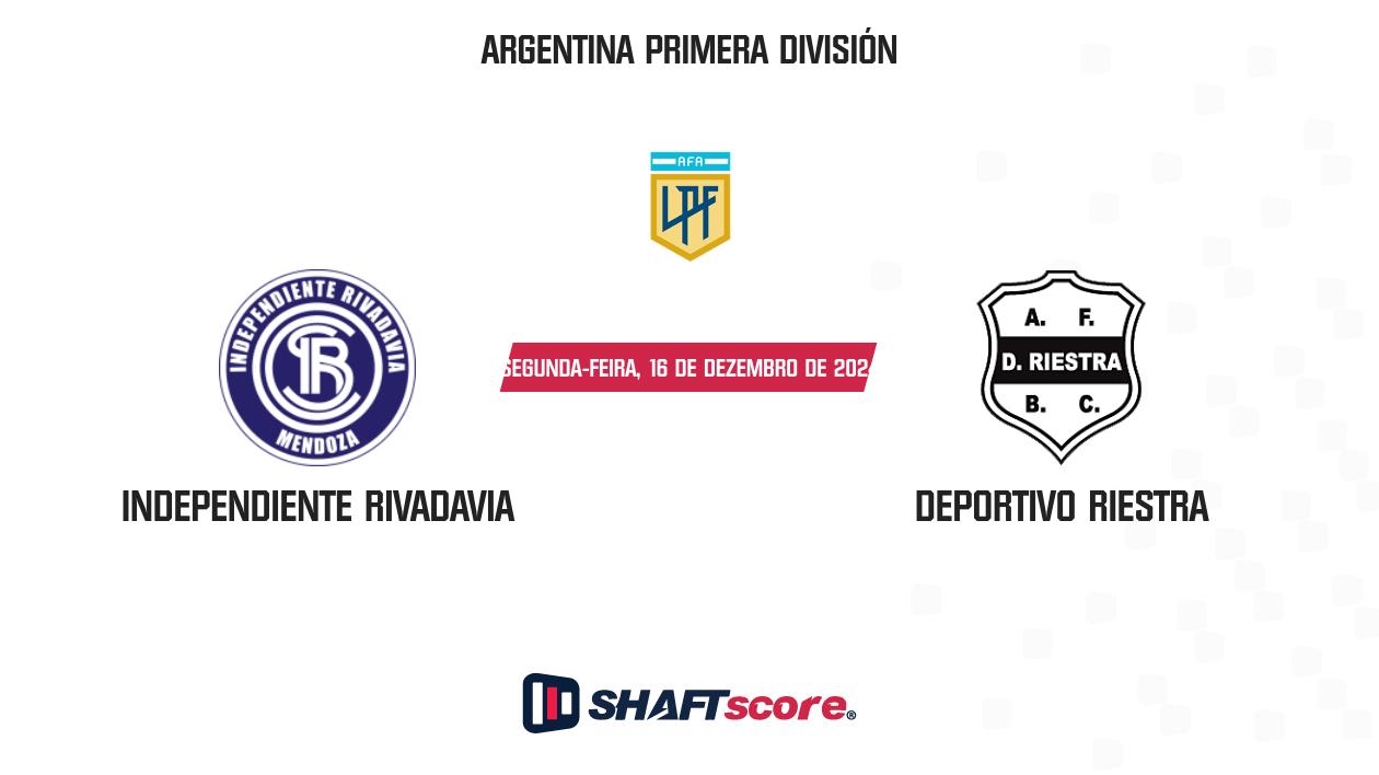 Palpite: Independiente Rivadavia vs Deportivo Riestra