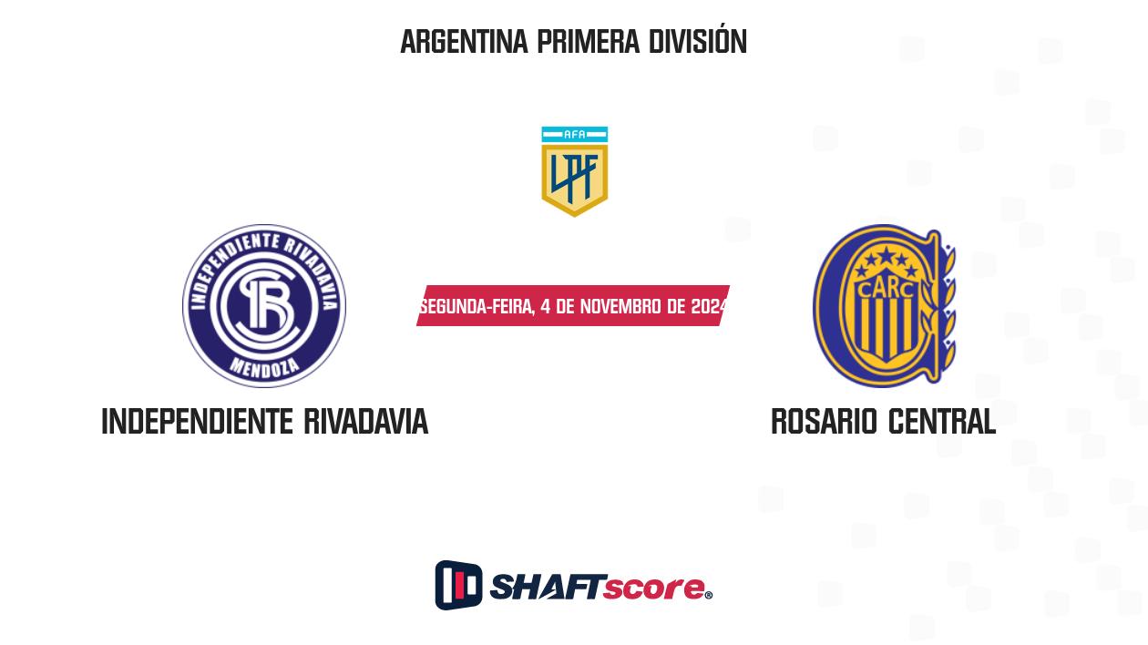 Palpite: Independiente Rivadavia vs Rosario Central