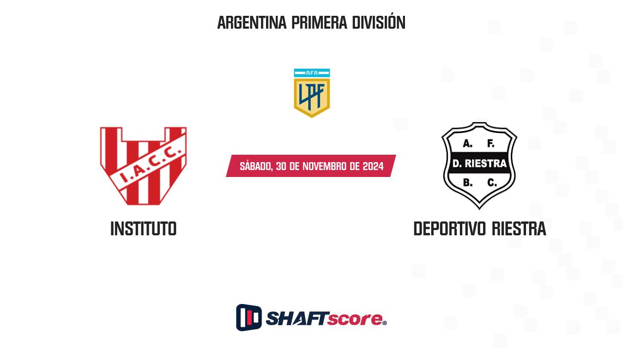 Palpite: Instituto vs Deportivo Riestra