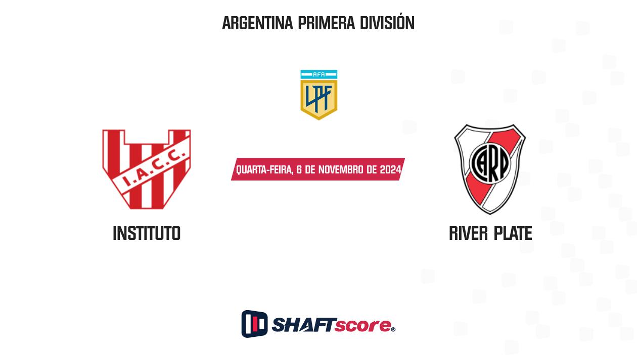 Palpite: Instituto vs River Plate