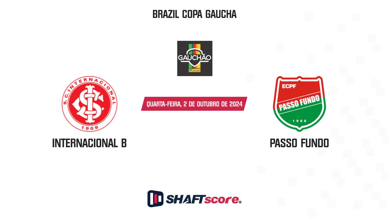 Palpite: Internacional B vs Passo Fundo