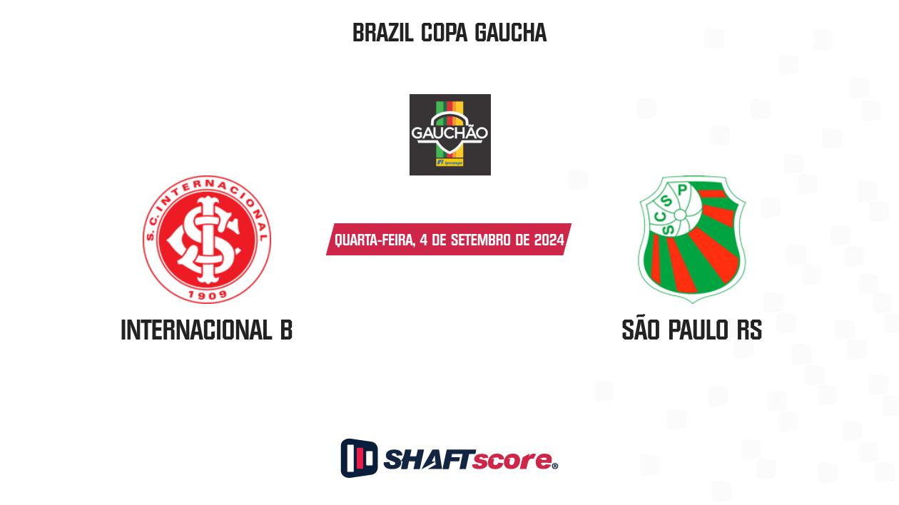 Palpite: Internacional B vs São Paulo RS