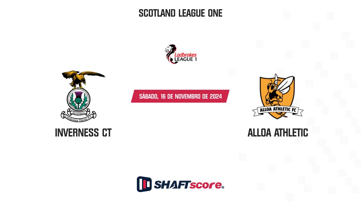 Palpite: Inverness CT vs Alloa Athletic