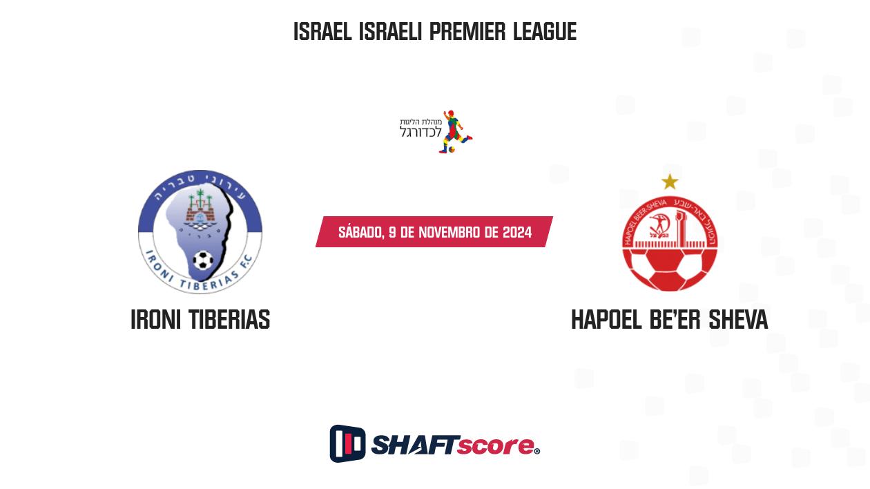 Palpite: Ironi Tiberias vs Hapoel Be'er Sheva