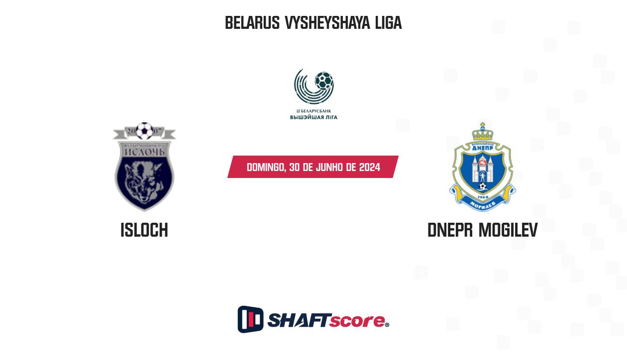 Palpite: Isloch vs Dnepr Mogilev