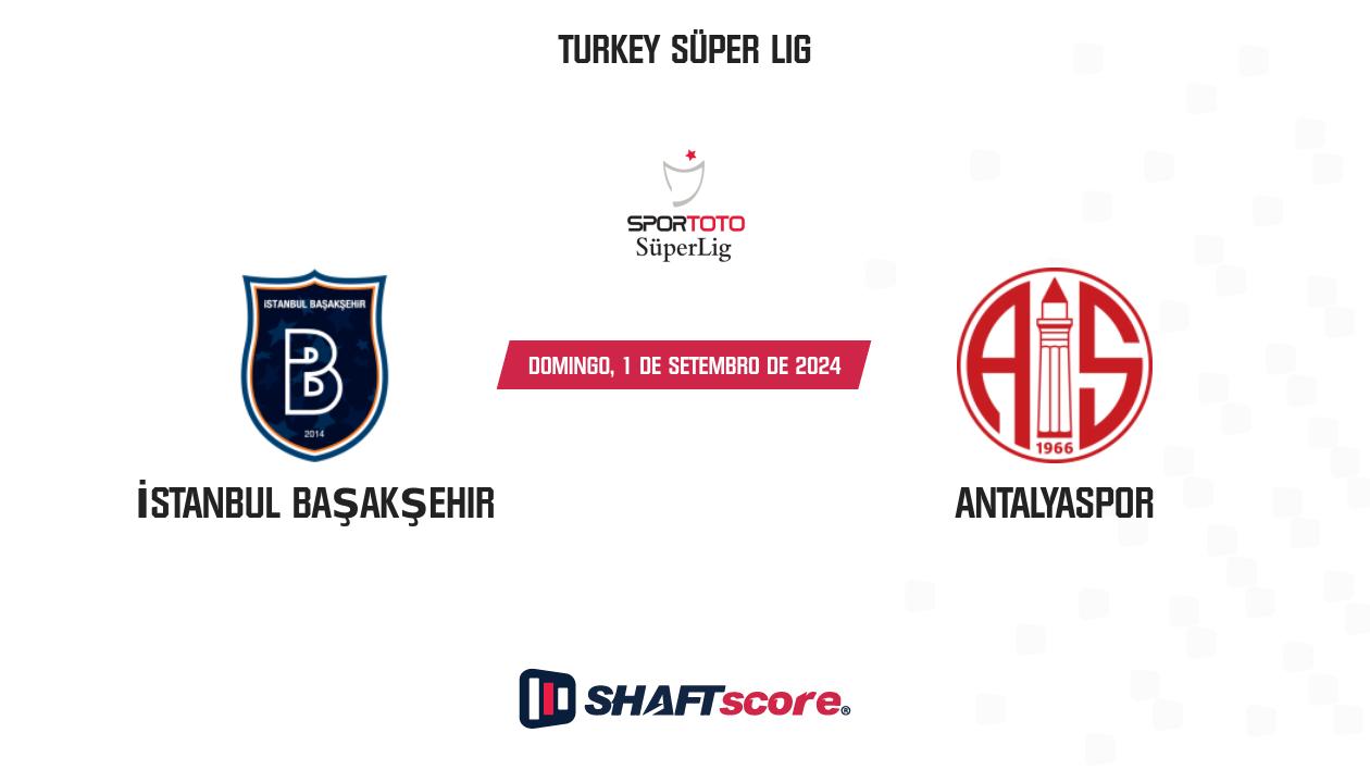 Palpite: İstanbul Başakşehir vs Antalyaspor