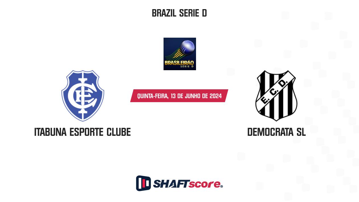 Palpite: Itabuna Esporte Clube vs Democrata SL