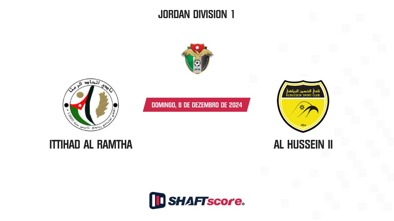 Palpite: Ittihad Al Ramtha vs Al Hussein II