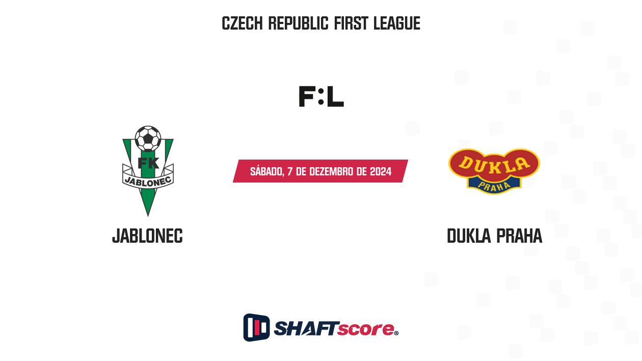 Palpite: Jablonec vs Dukla Praha