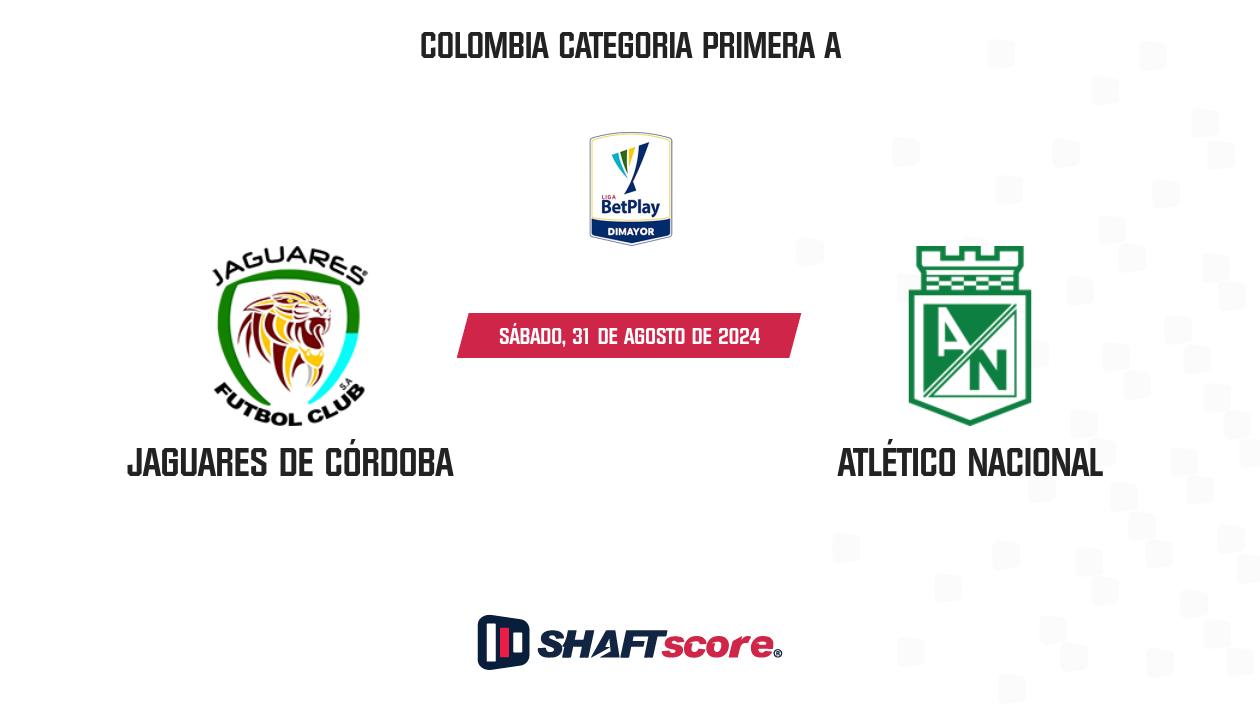 Palpite: Jaguares de Córdoba vs Atlético Nacional