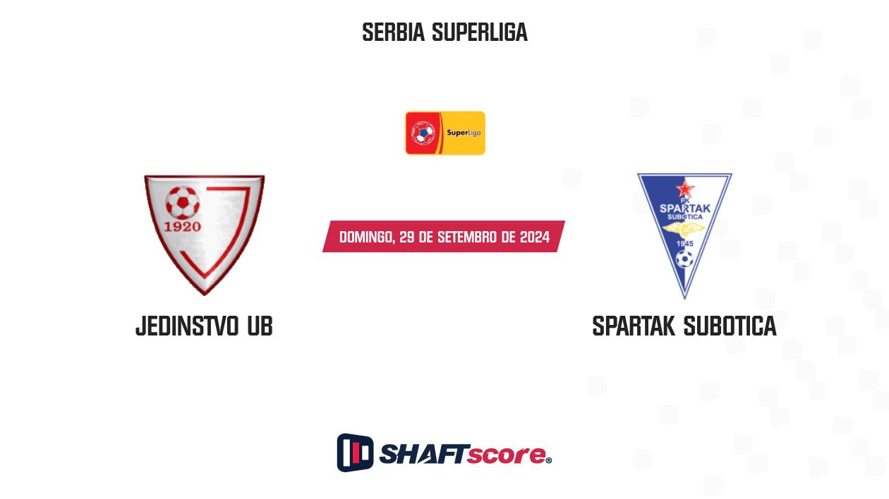 Palpite: Jedinstvo Ub vs Spartak Subotica