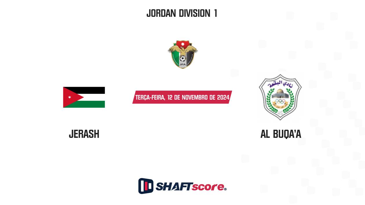 Palpite: Jerash vs Al Buqa'a