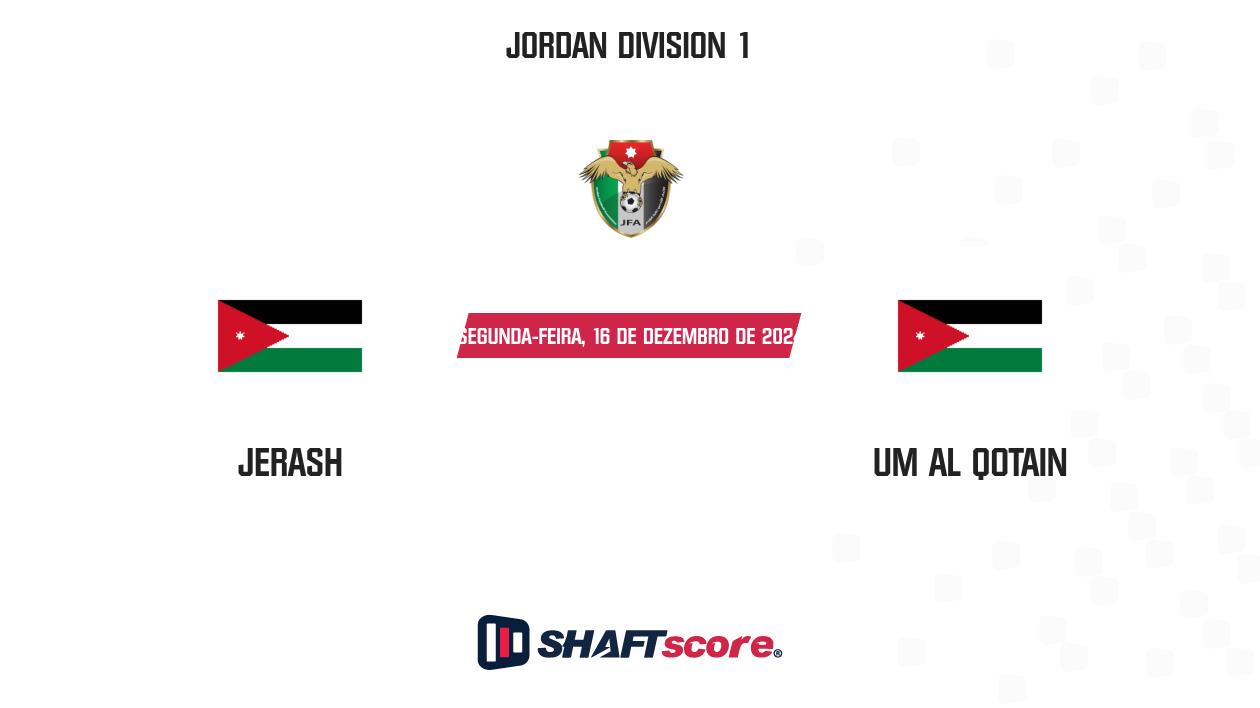 Palpite: Jerash vs Um Al Qotain