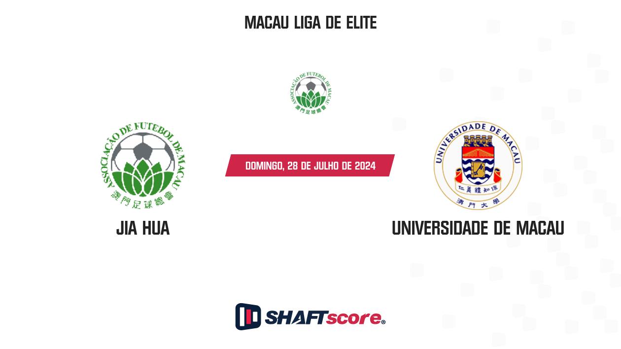 Palpite: Jia Hua vs Universidade de Macau