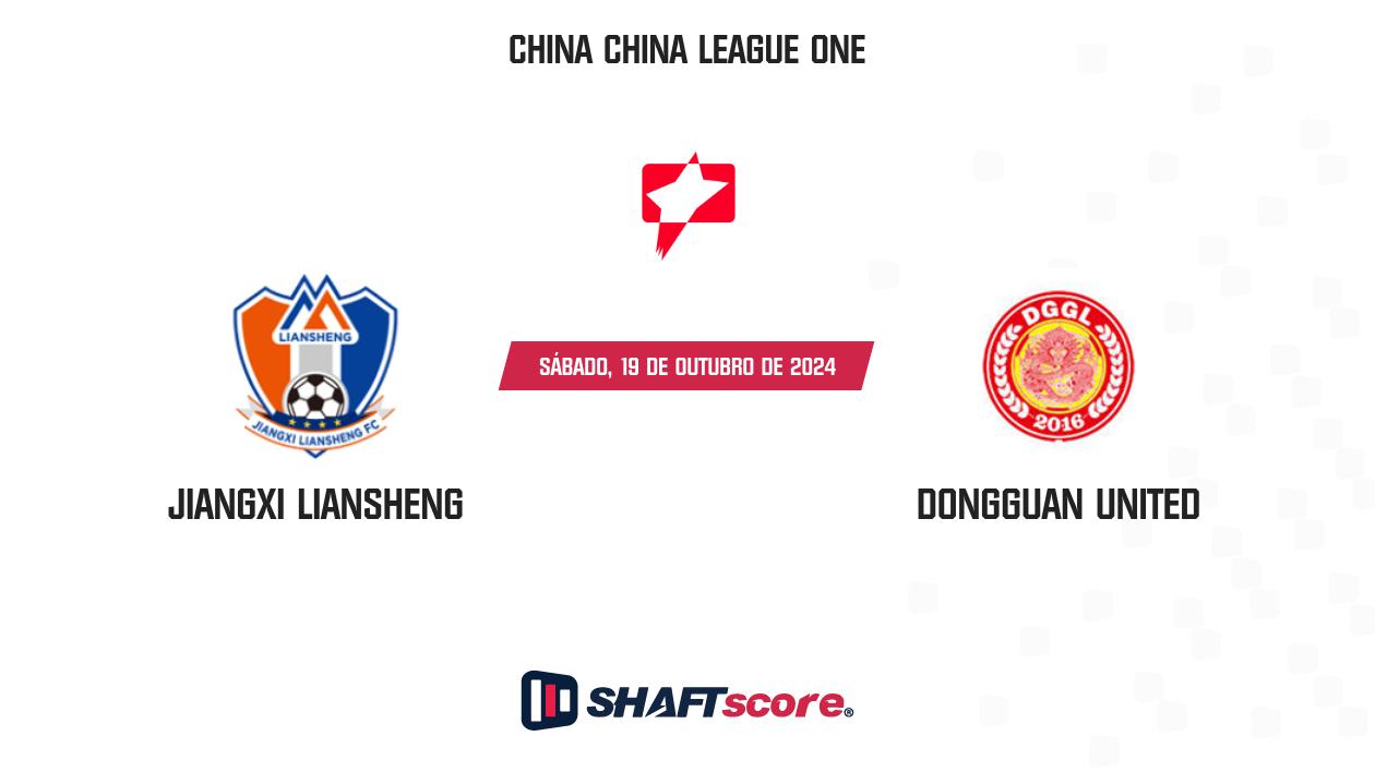 Palpite: Jiangxi Liansheng vs Dongguan United