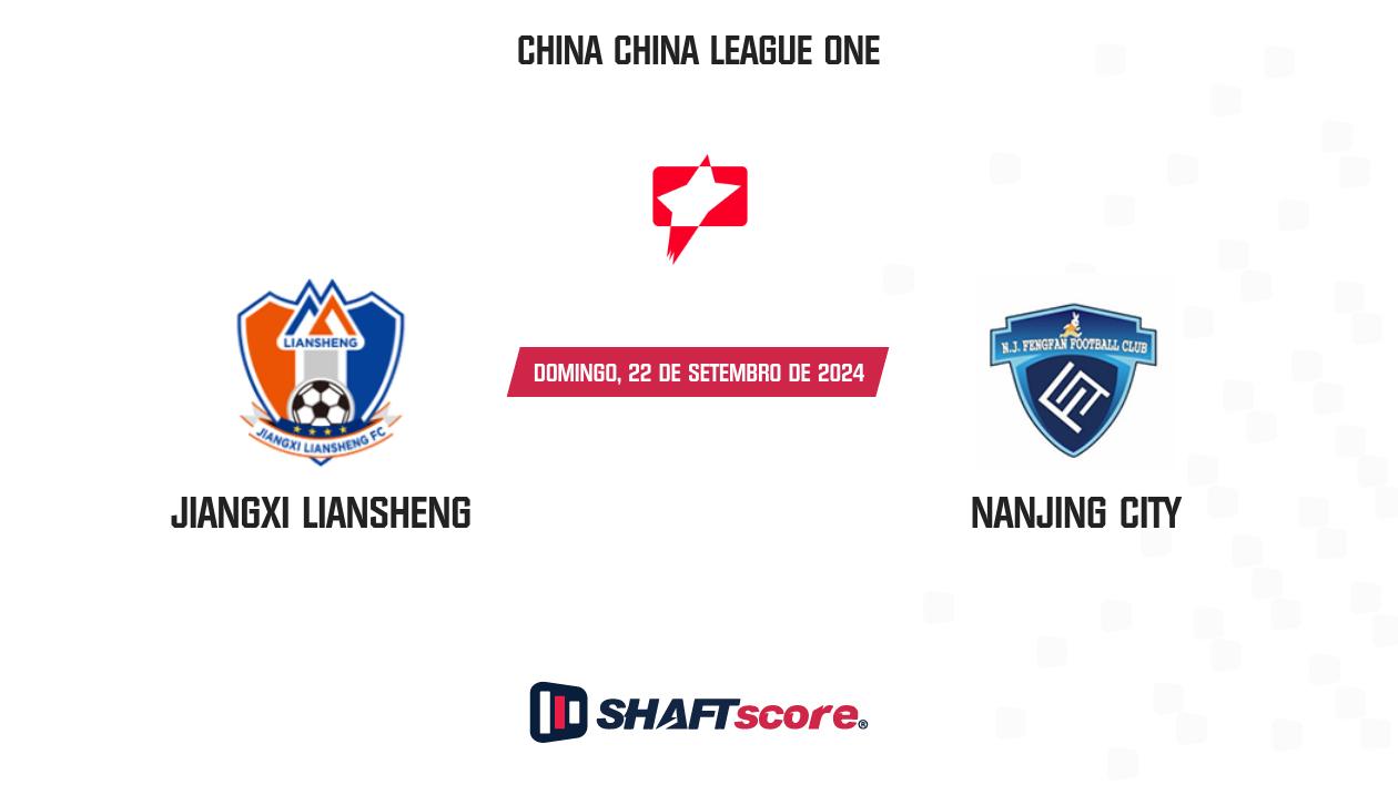 Palpite: Jiangxi Liansheng vs Nanjing City