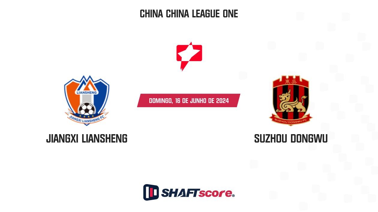 Palpite: Jiangxi Liansheng vs Suzhou Dongwu