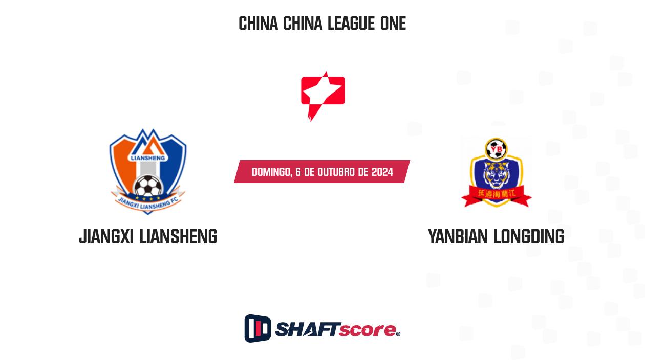 Palpite: Jiangxi Liansheng vs Yanbian Longding